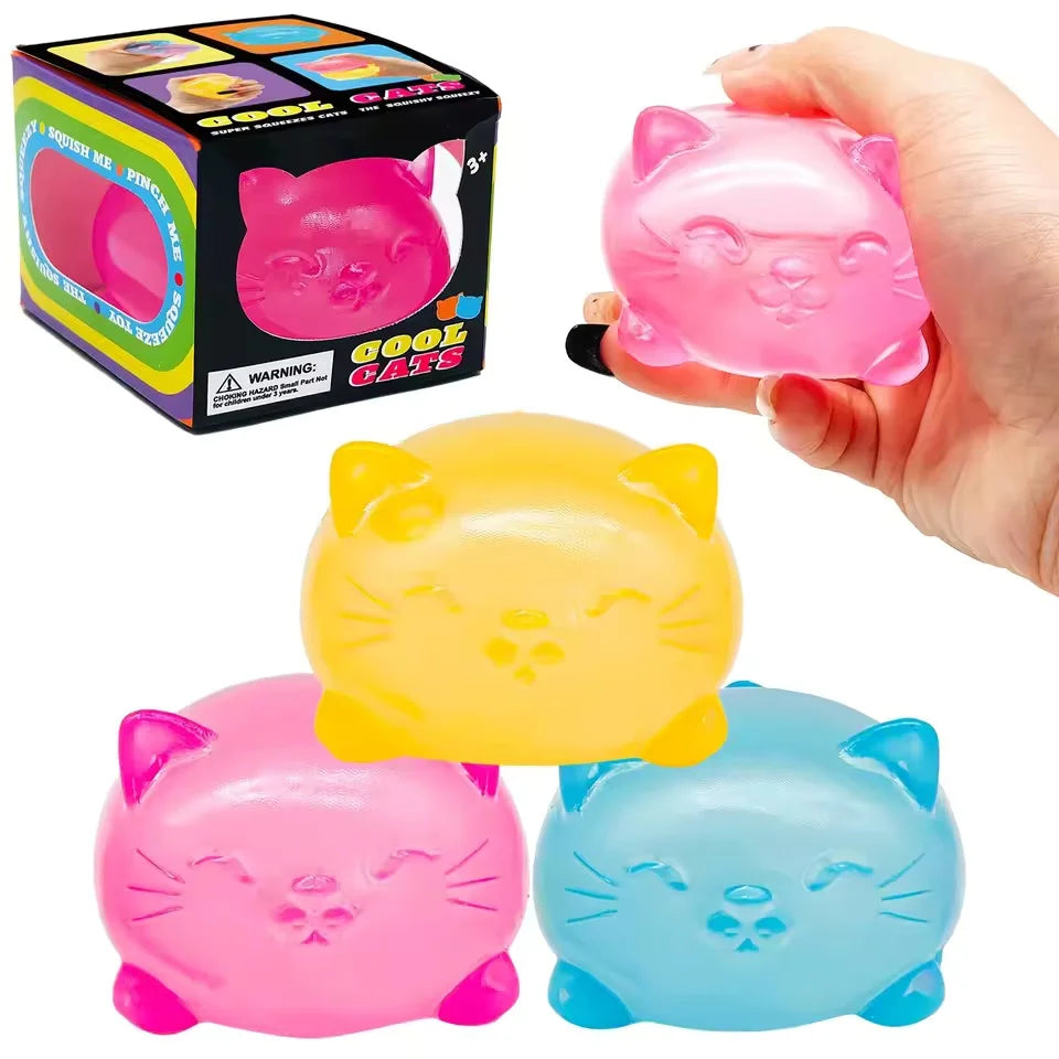Chubby Jelly Cat Squish